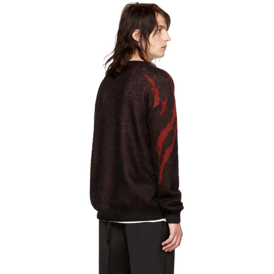 red flame sweatshirt
