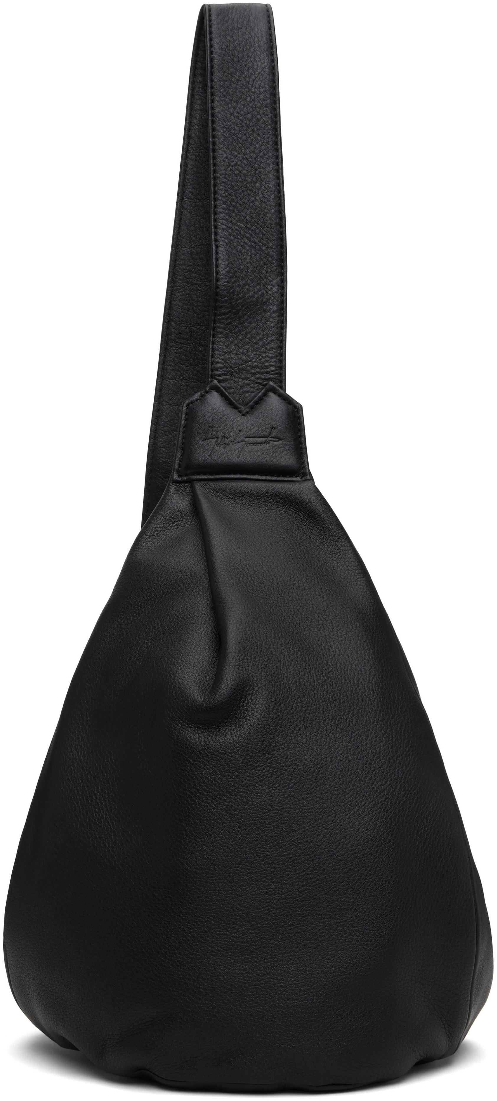Yohji Yamamoto Tuck Sling Small Bag in Black for Men | Lyst