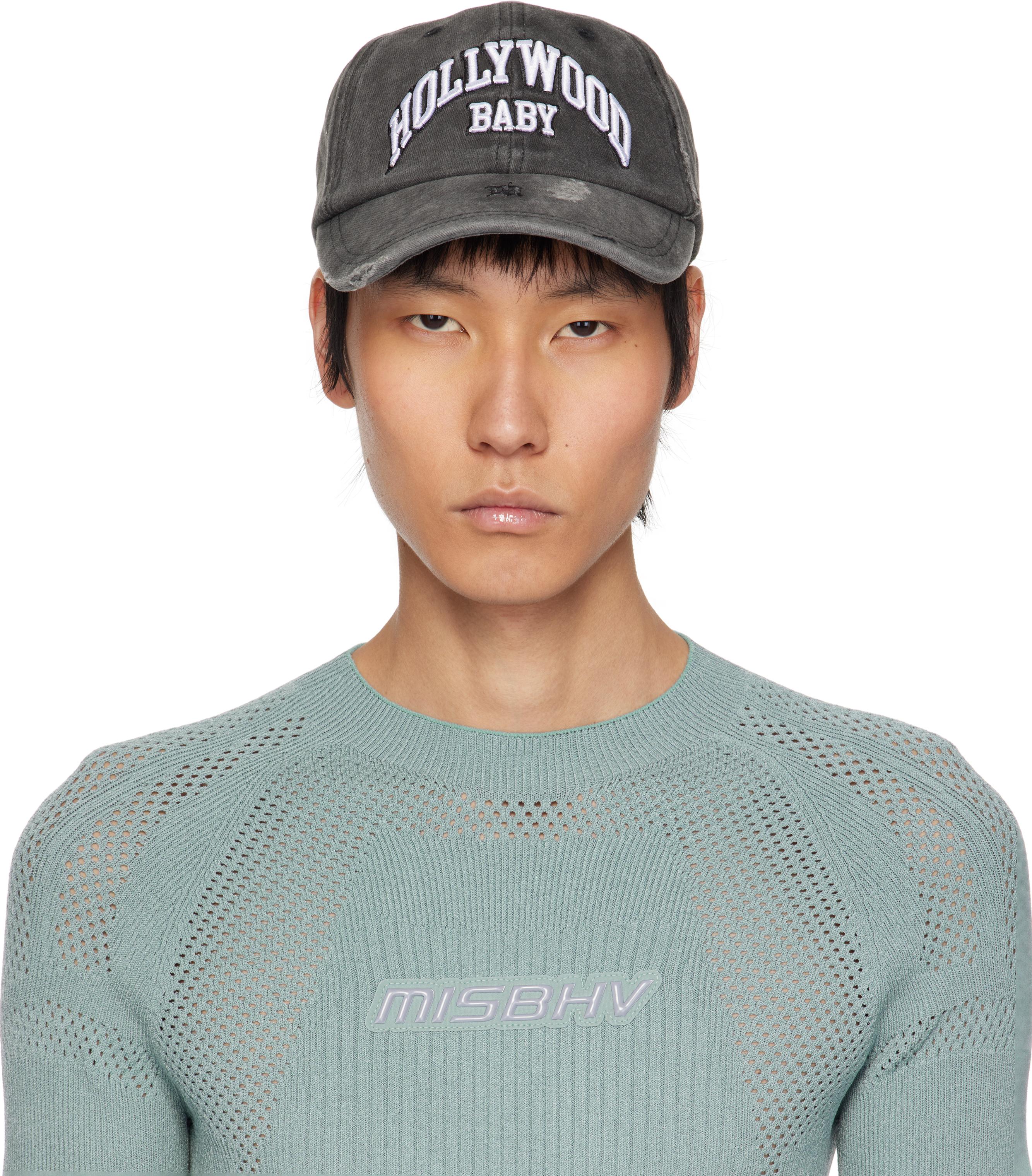 帽子 MISBHV MISBHV エンブロイダリー キャップ | ブラック | FARFETCH JP