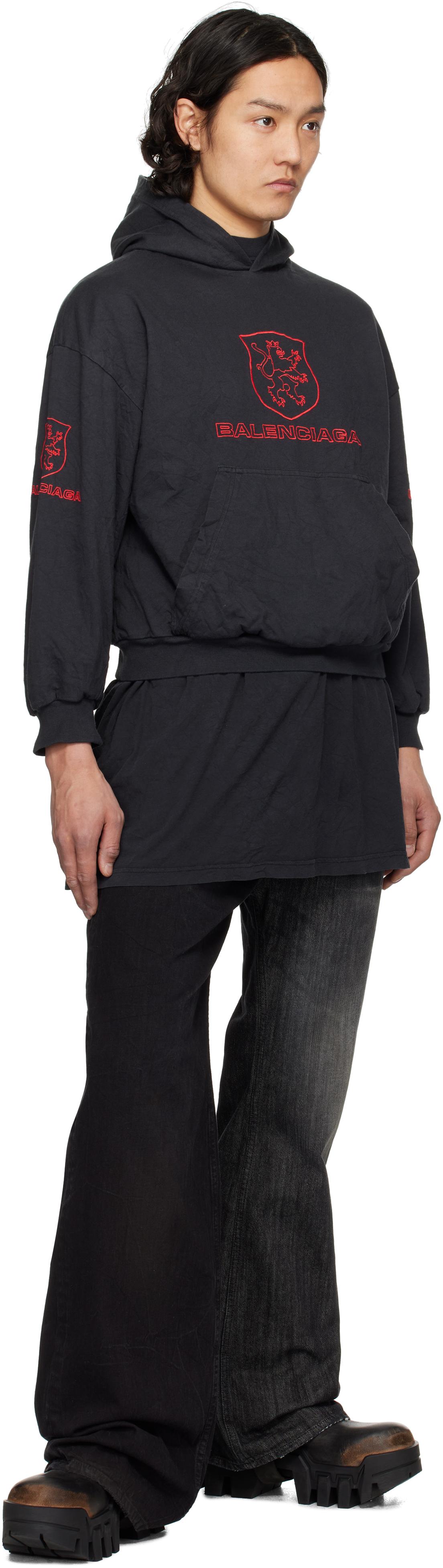 【BALENCIAGA】Lion Club ラインド Hoodie black-lion-club-lined-hoodie.jpg