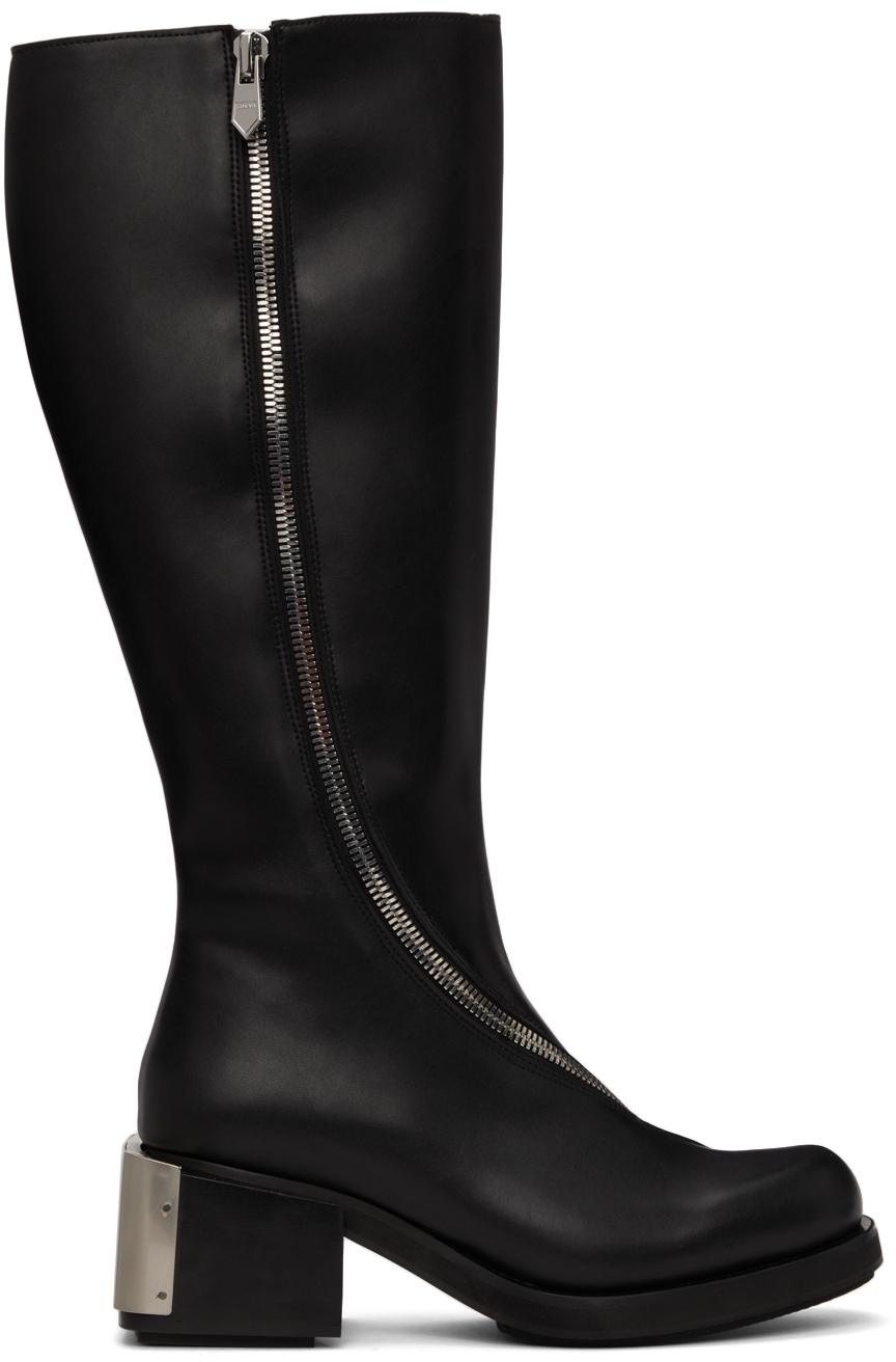 GmbH Fauxleather Riding Boots in Black for Men Lyst UK