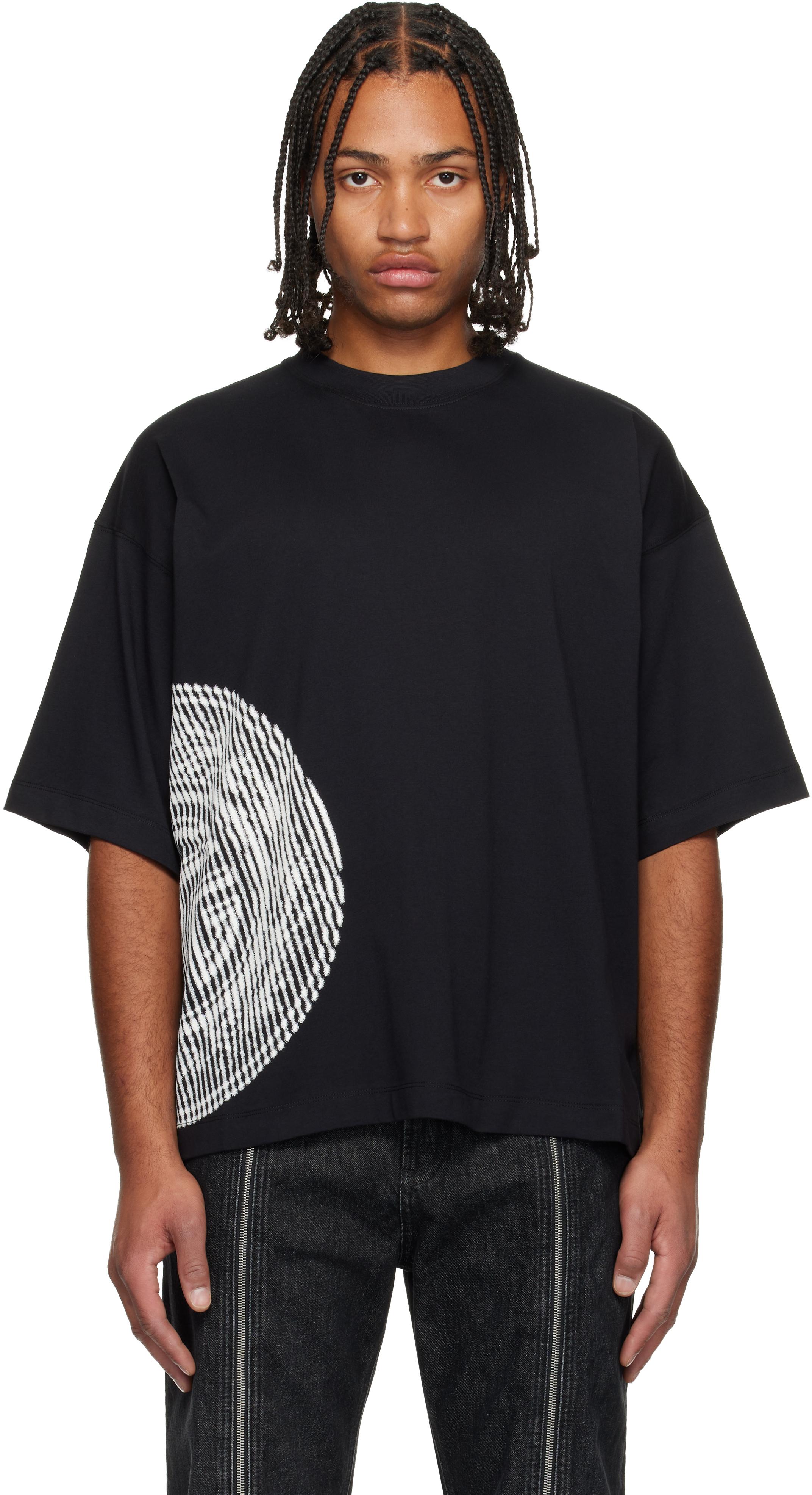 Jean Paul Gaultier顔プリント 半袖Tシャツ Jean Paul Gaultier 'Jpg' Laurier Stamp T-Shirt in Black for Men | Lyst