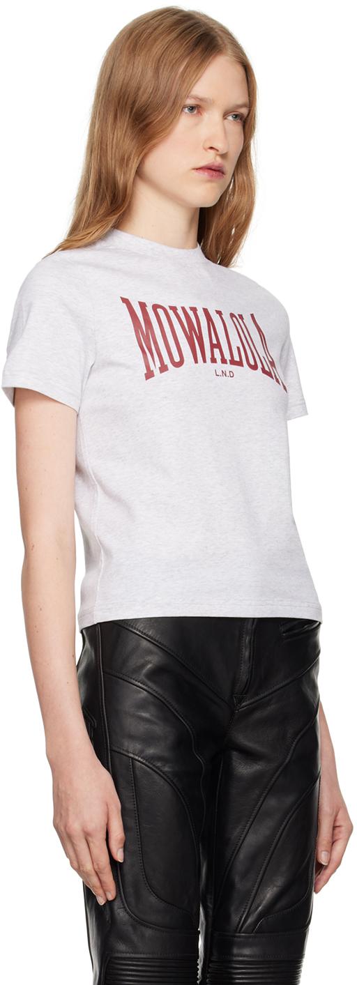 MOWALOLA Tシャツ L.N.D. Mowalola Green Graphic Long Sleeve T-Shirt Mowalola