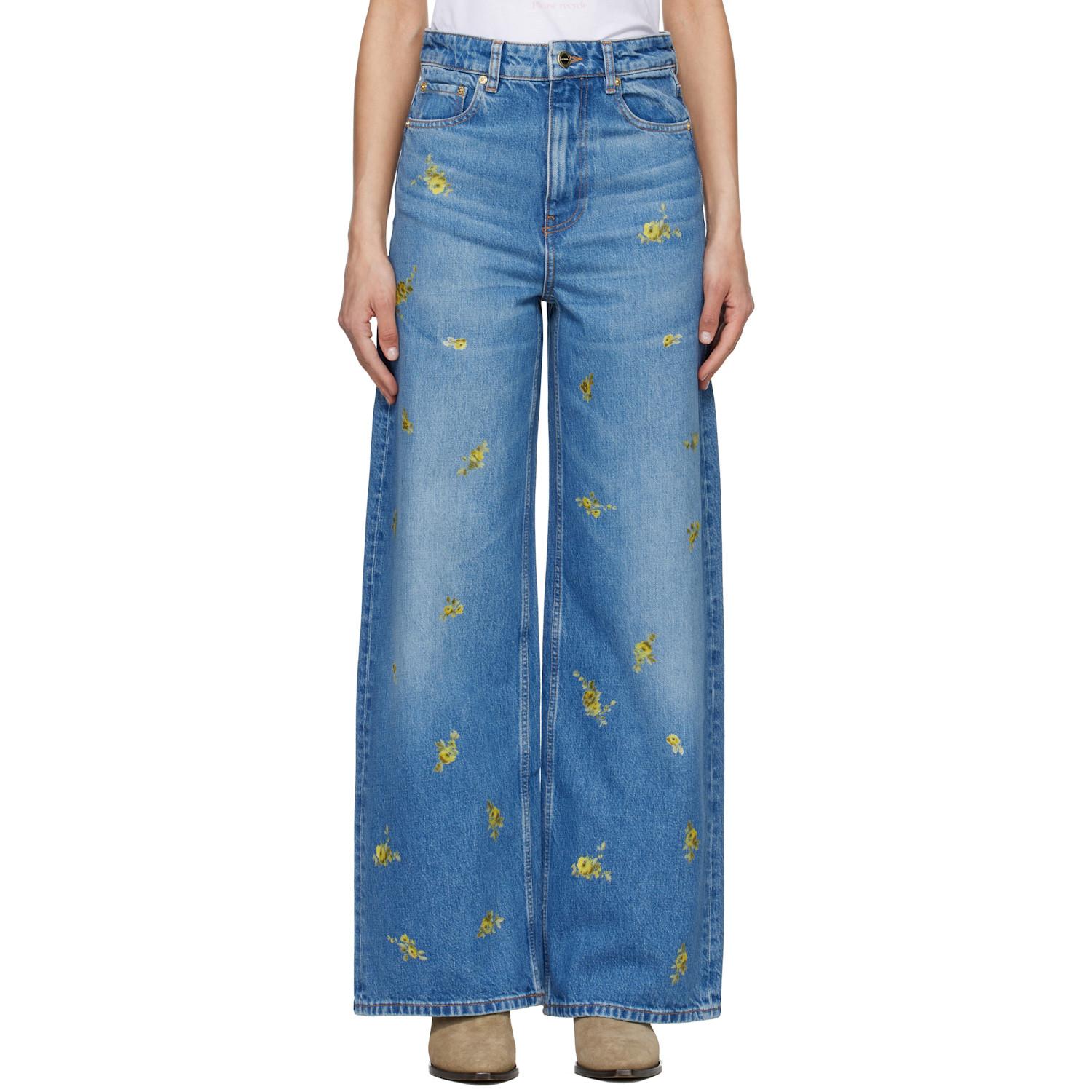 レディース Ganni ワイドジーンズ | オンラインセールは最大56%オフ | Lyst