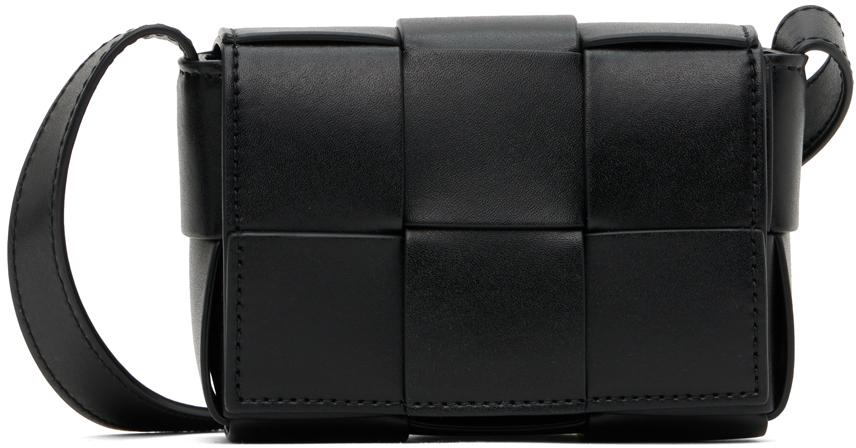 Bottega Veneta メンズ ブラック Candy Cassette バッグ 