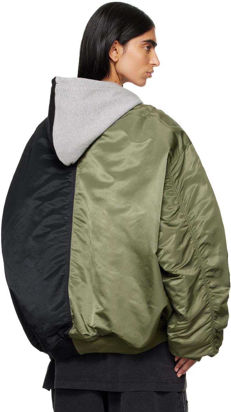 Jackets Hypebeast Vetements Green Bomber Jacket Alpha Industries