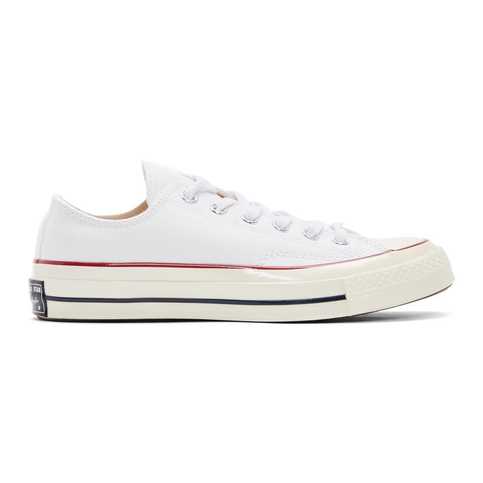 converse chuck 70 low top white