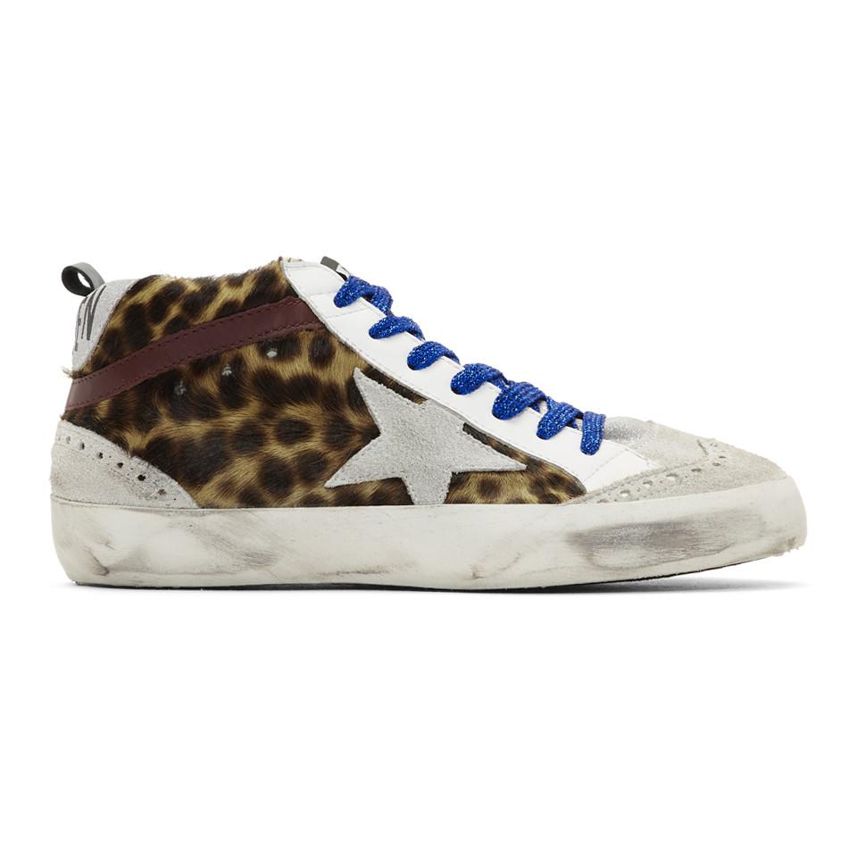 golden goose pony hair sneakers
