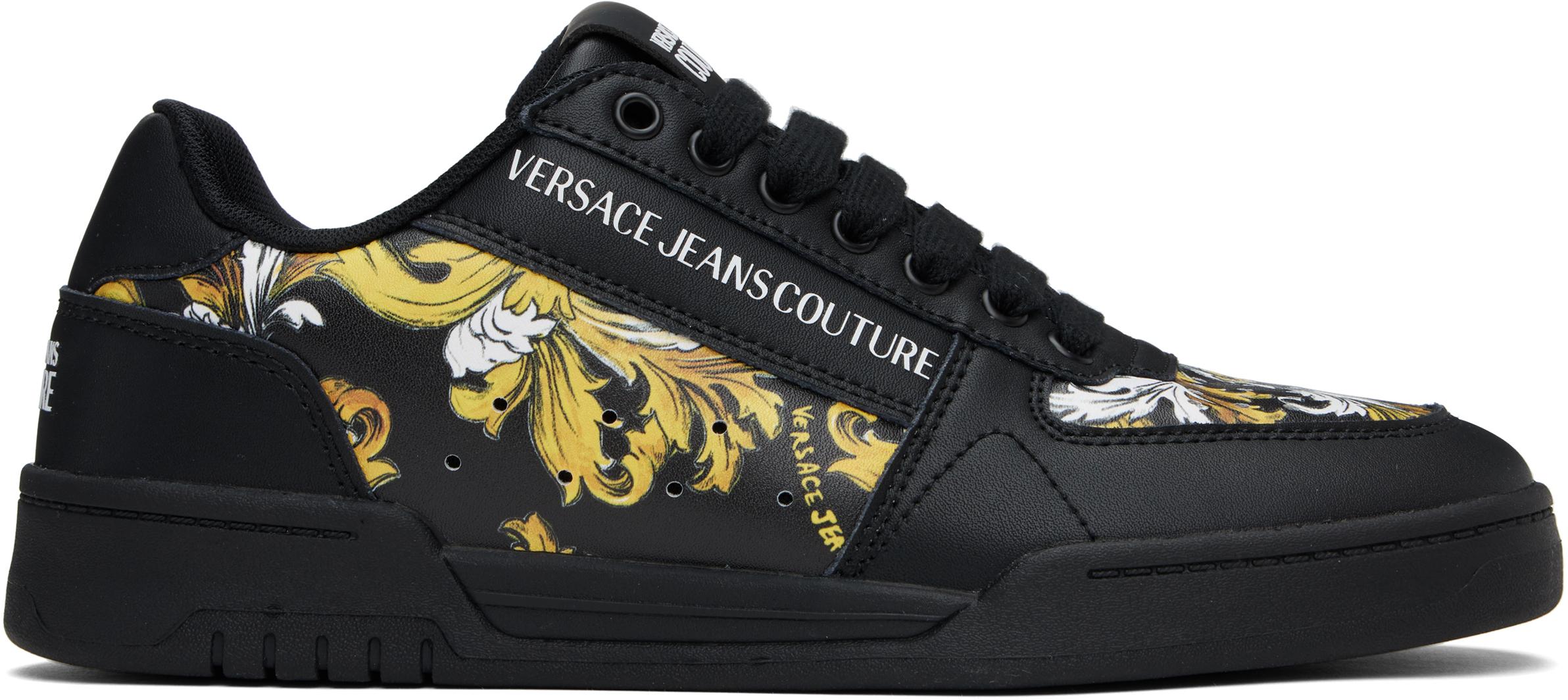 Versace Jeans Couture Outline Barocco Brooklyn Sneakers in