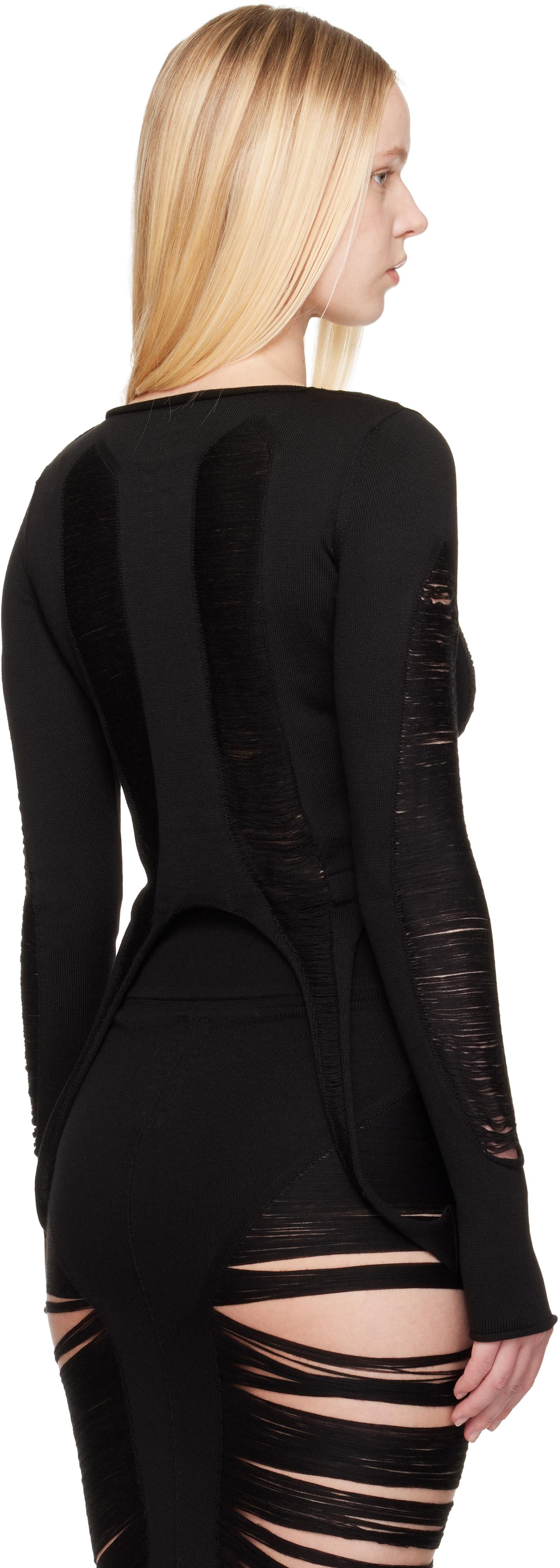 【関税込み】Rick Owens ブラック Hollywood Anja LS トップス Rick Owens Hollywood Anja Ls T-Shirt in Black | Lyst