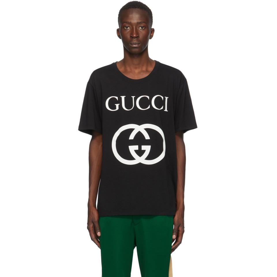 gucci oversized logo t shirt