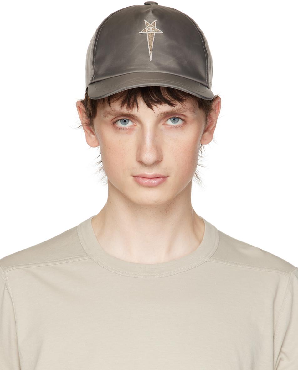 Rick Owens Gray Champion Edition Baseball Cap for Men | Lyst Canada