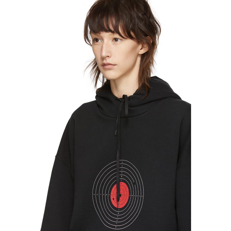 Vetements Black Target Hoodie | Lyst