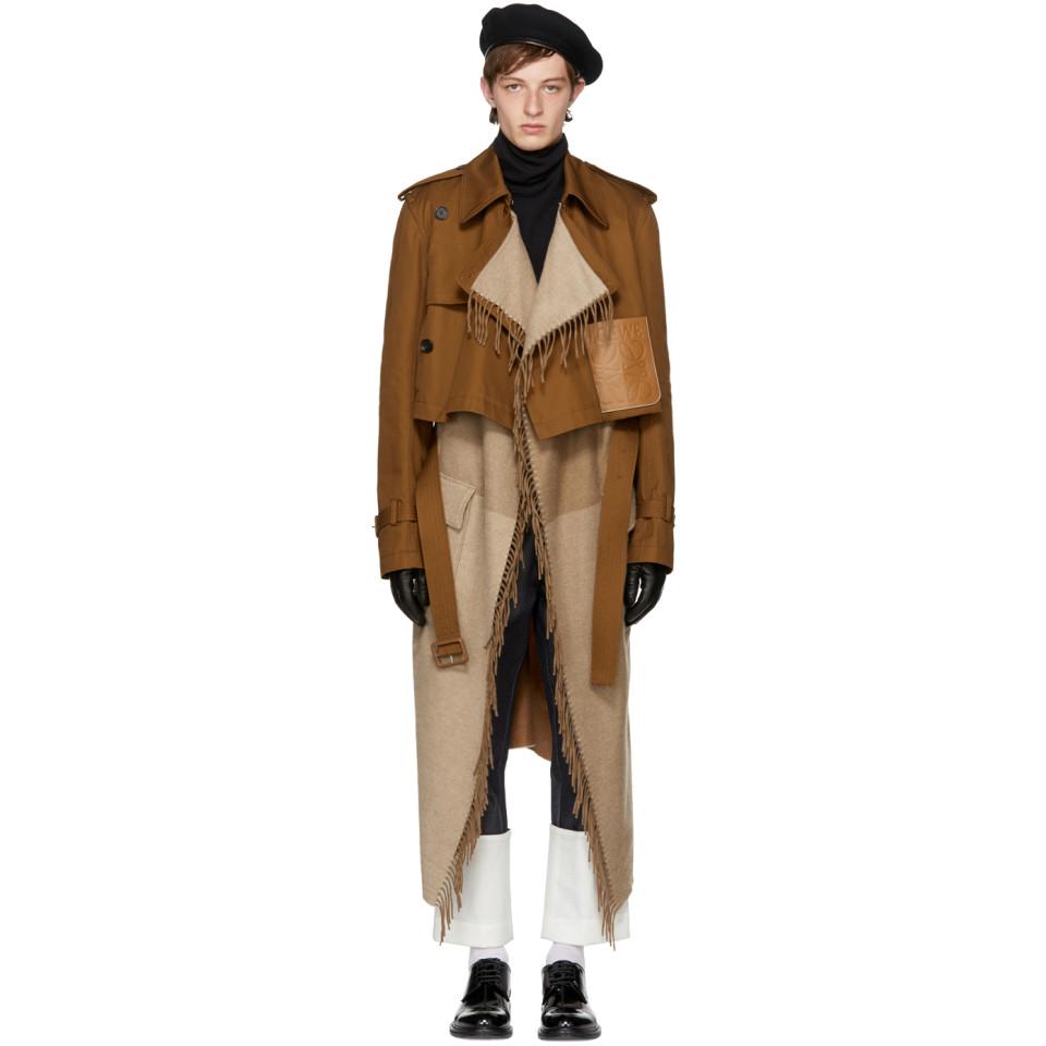 loewe trench coat
