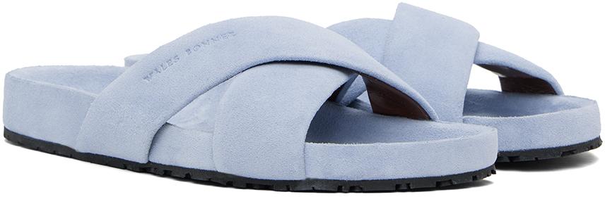 Wales Bonner Criss-Cross Sandals in Black | Lyst Wales Bonner Criss-Cross Sandals in Black | Lyst