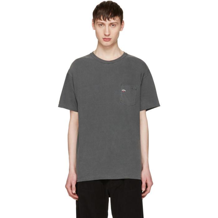 Fest Depression banner Noah Grey Pocket Logo T-shirt in Gray for Men | Lyst