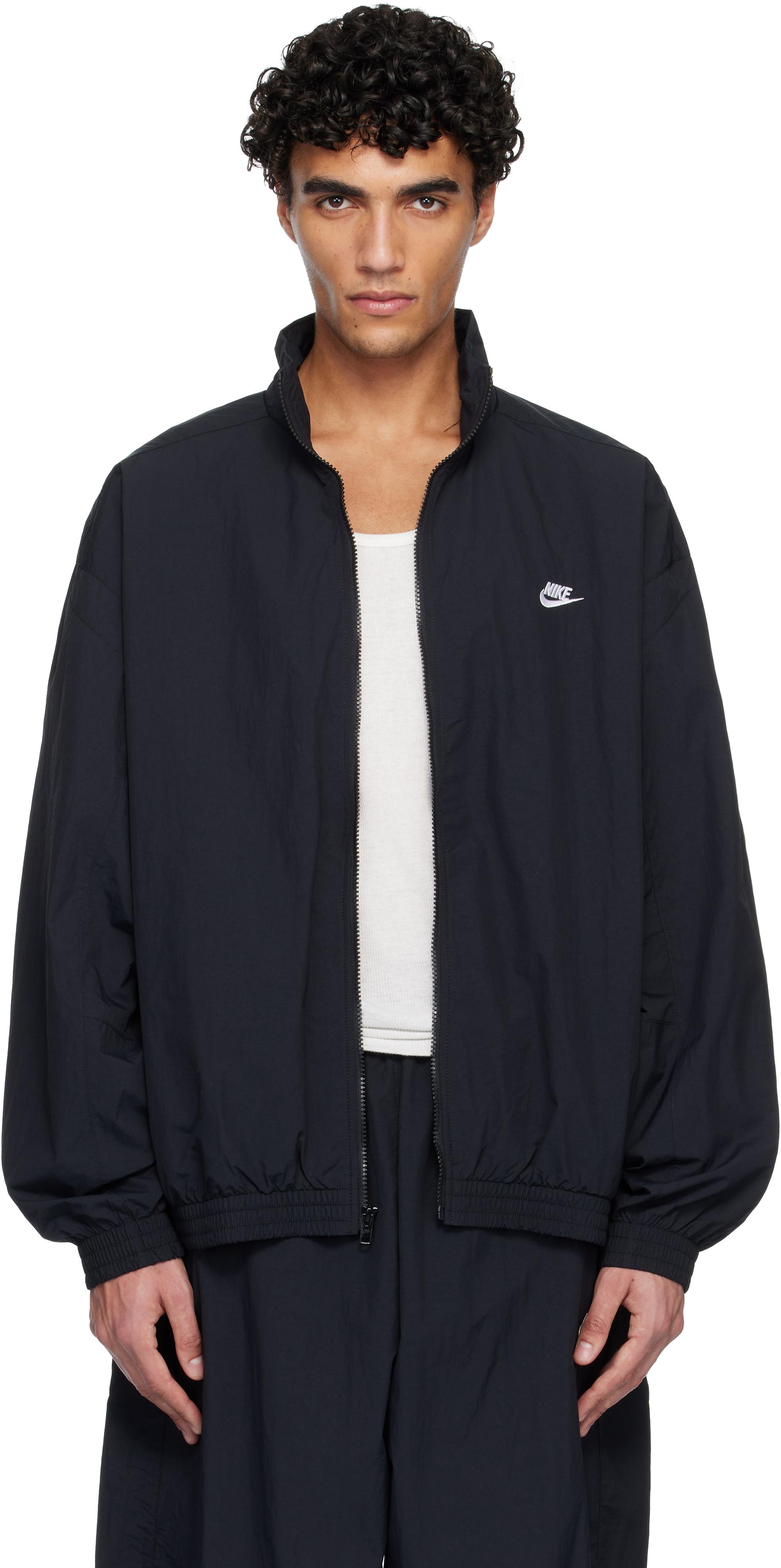 Nike Club Oversized Woven Track Jacket in Blue for Men | Lyst