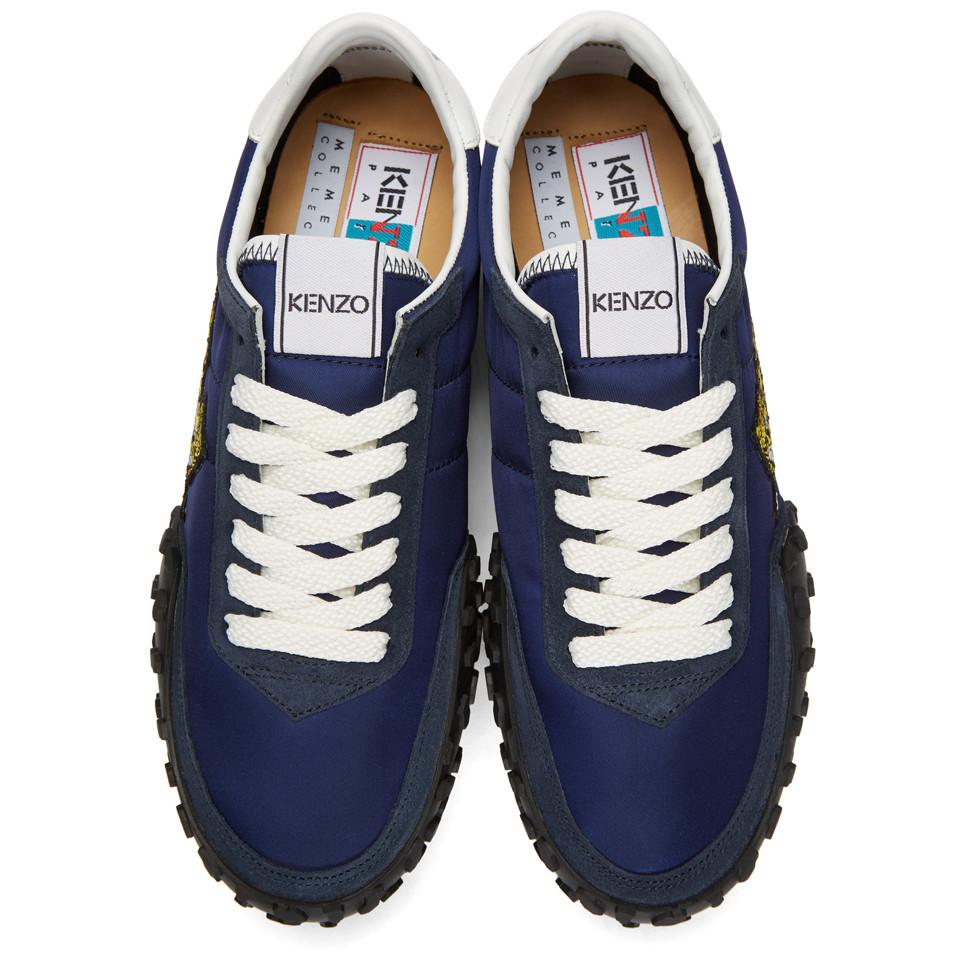kenzo move sneakers blue
