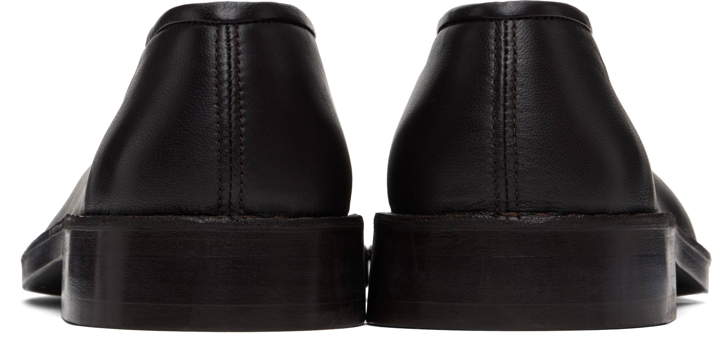 Lemaire Flat Piped Loafers in Black for Men | Lyst