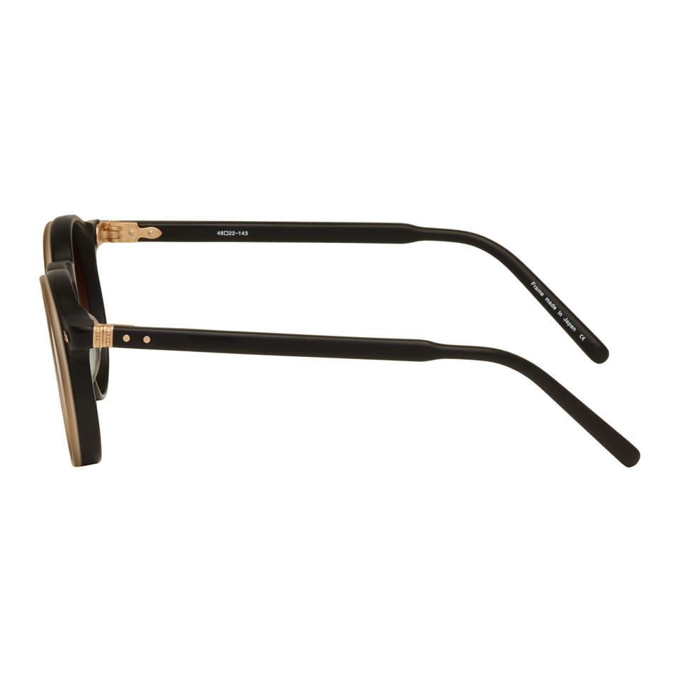 Matsuda Leather Black M1019 Sunglasses for Men - Lyst