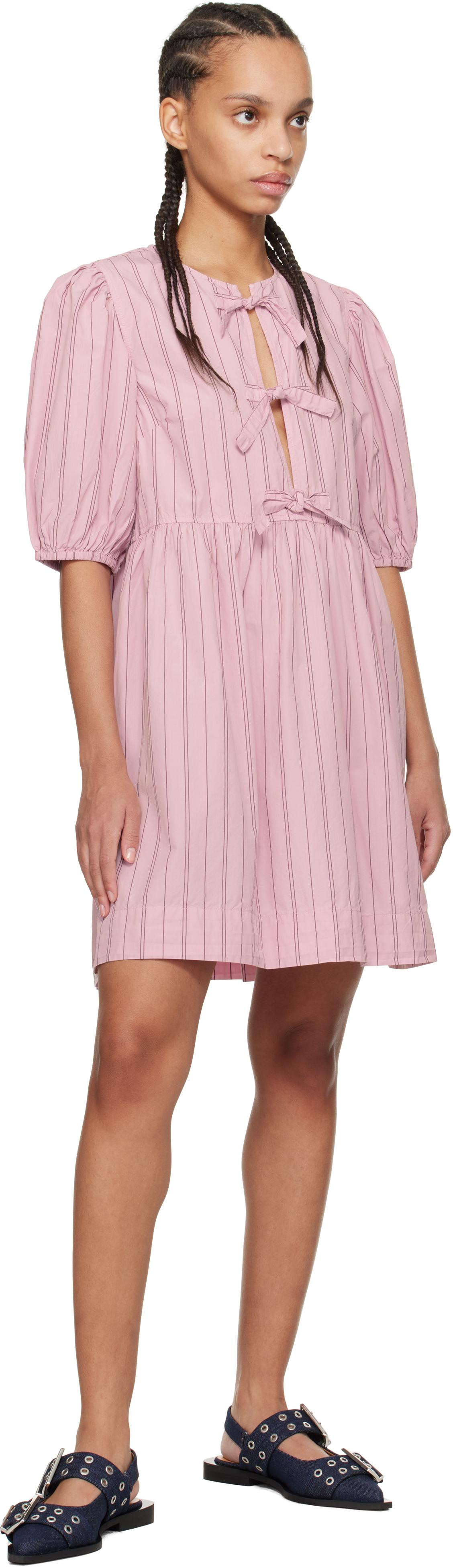 Designer Ganni Stripe Mini Dresses for Women Up to 80% off Lyst