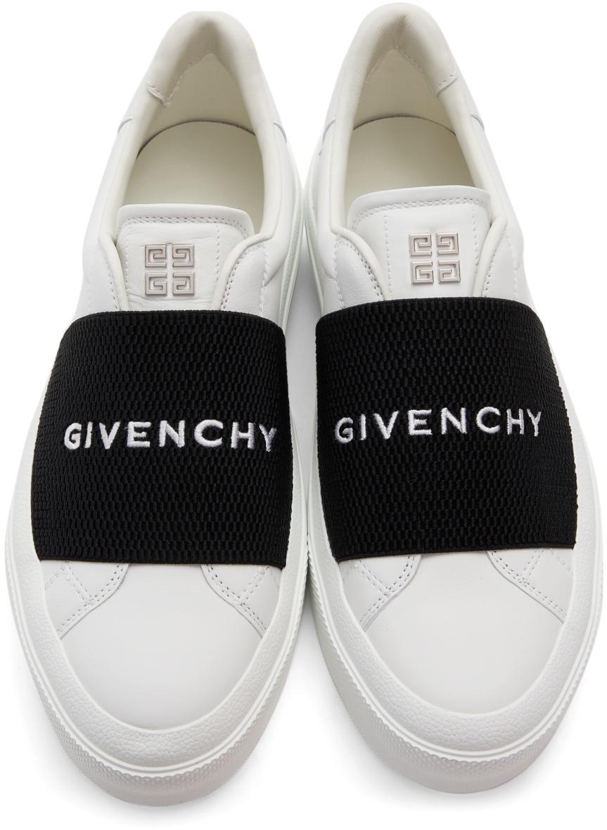 Givenchy メンズ ブラック ホワイト& スリッポンスニーカー スニーカー