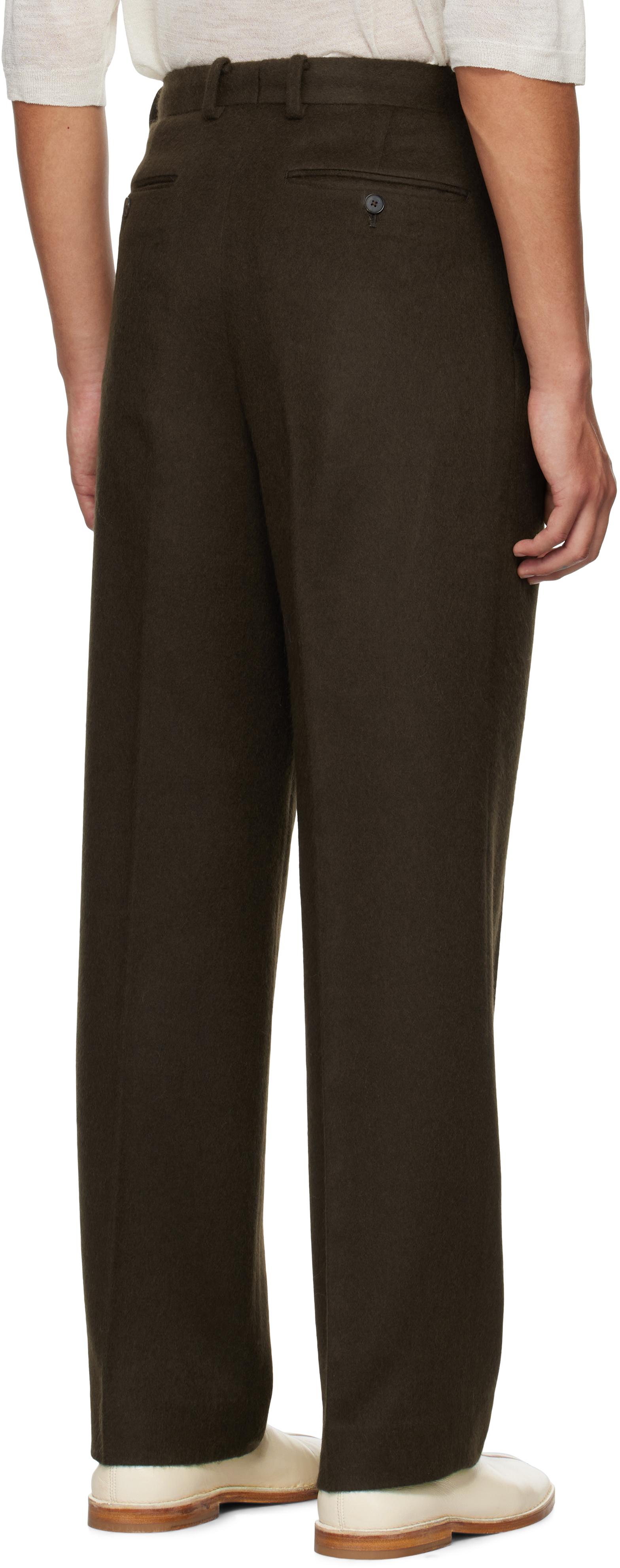 Baby Camel Flannel Slacks – La Garçonne