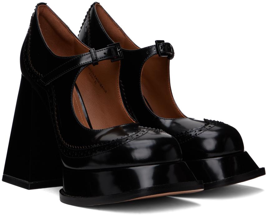【関税込み】Shushu/Tong ブラック オックスフォード ハイヒール ShuShu/Tong Oxford High Heels in Black | Lyst
