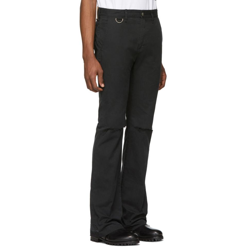 undercover distressed jeans