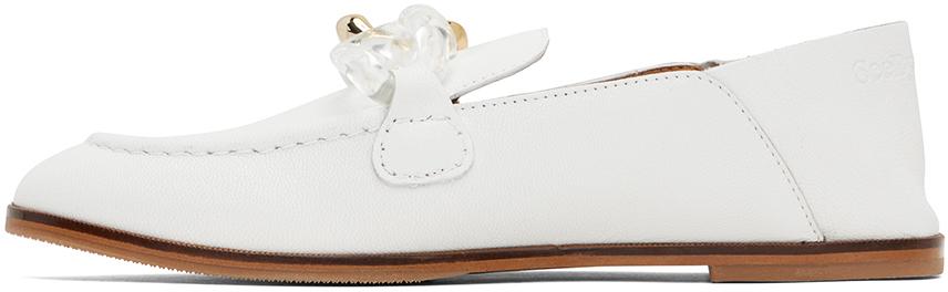 See By Chloé レディース ブラック ホワイト Monyca ローファー 