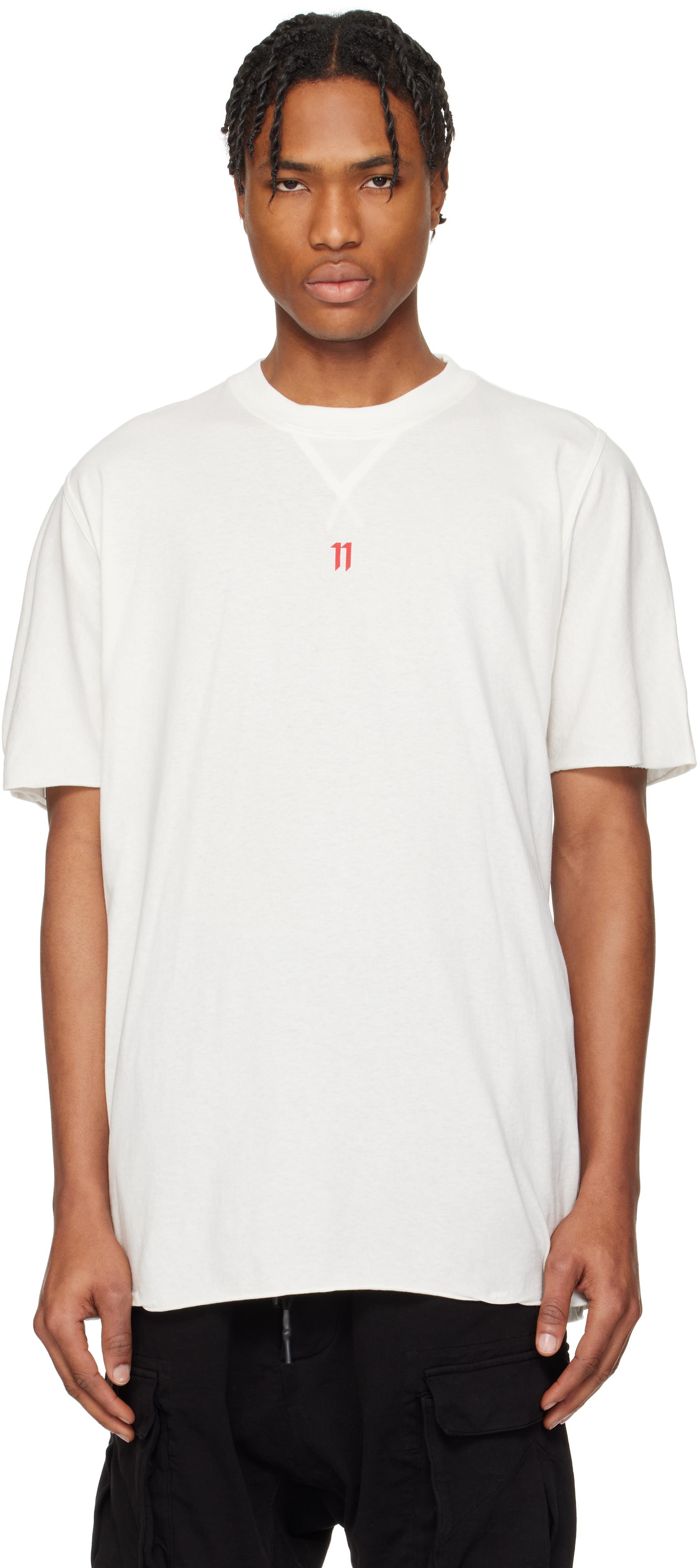 【関税込み】11 by Boris Bidjan Saberi ホワイト TS1B Tシャツ Boris Bidjan Saberi 11 T-shirts for Men | Online Sale up to