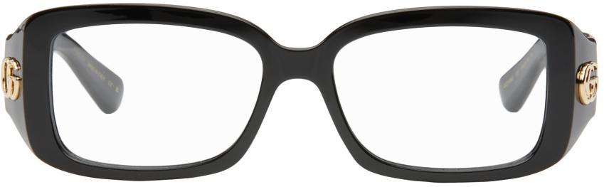 Gucci レディース ブラック gg Corner メガネ サングラス