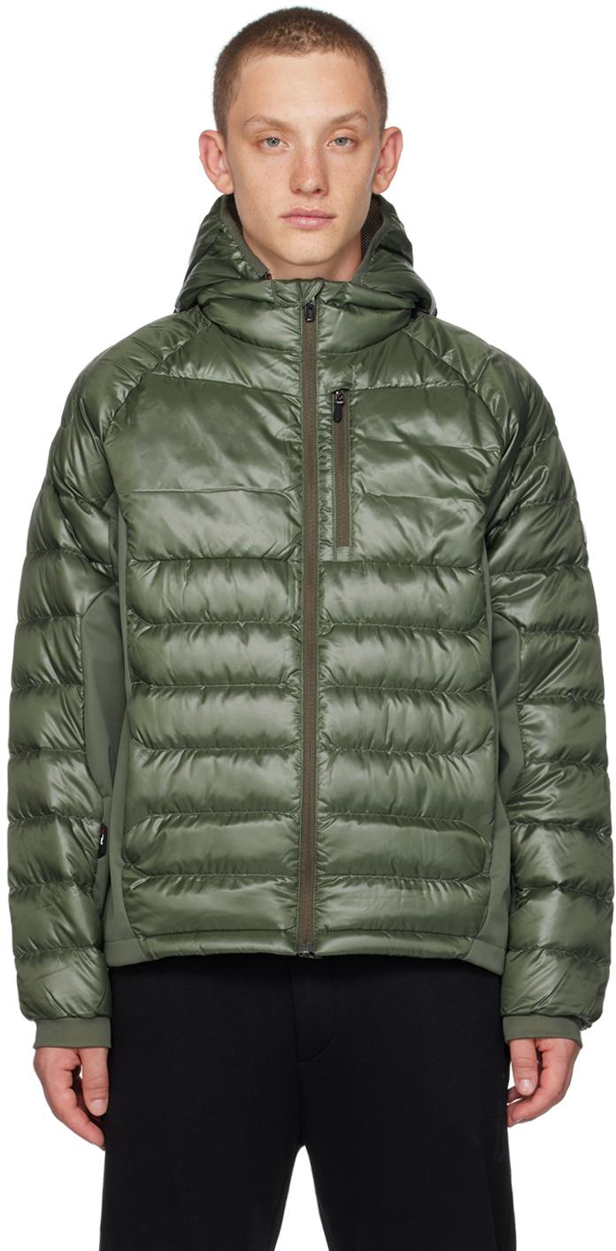 RLX Ralph Lauren Hybrid Down Jacket in Green for Men | Lyst UK