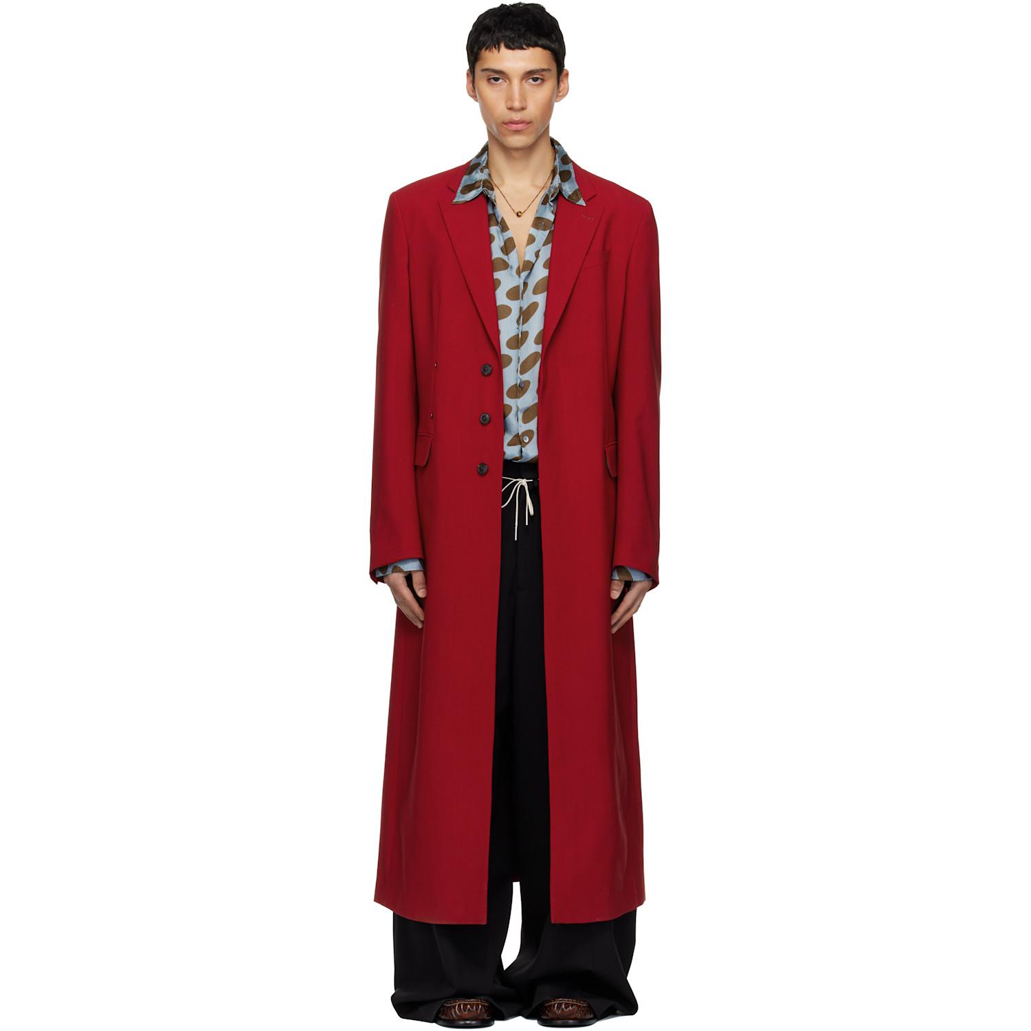 メンズ Dries Van Noten ロングコート & ウィンターコート