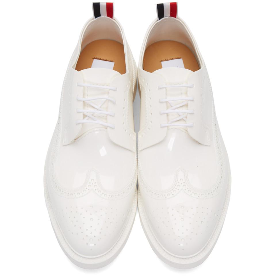 thom browne rubber brogues