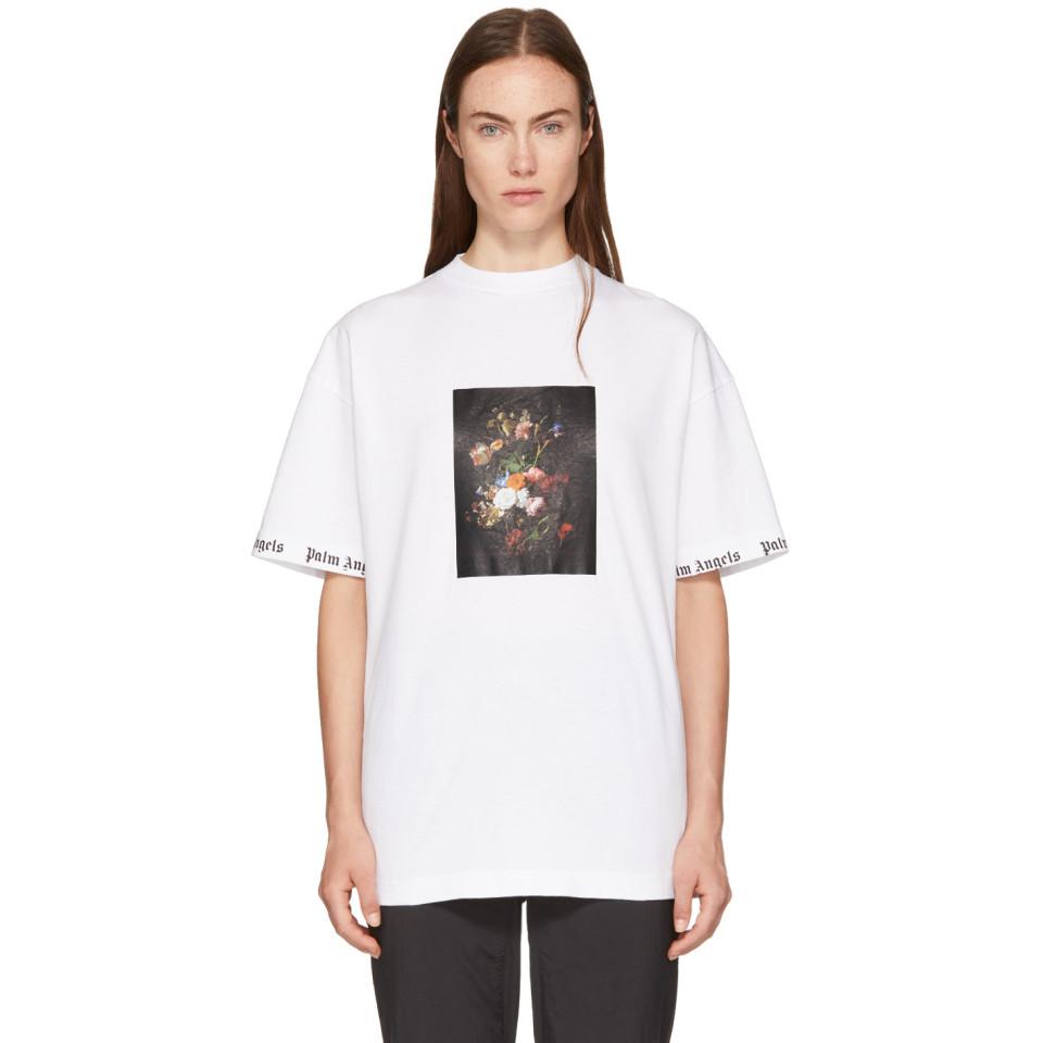 palm angels flower tee
