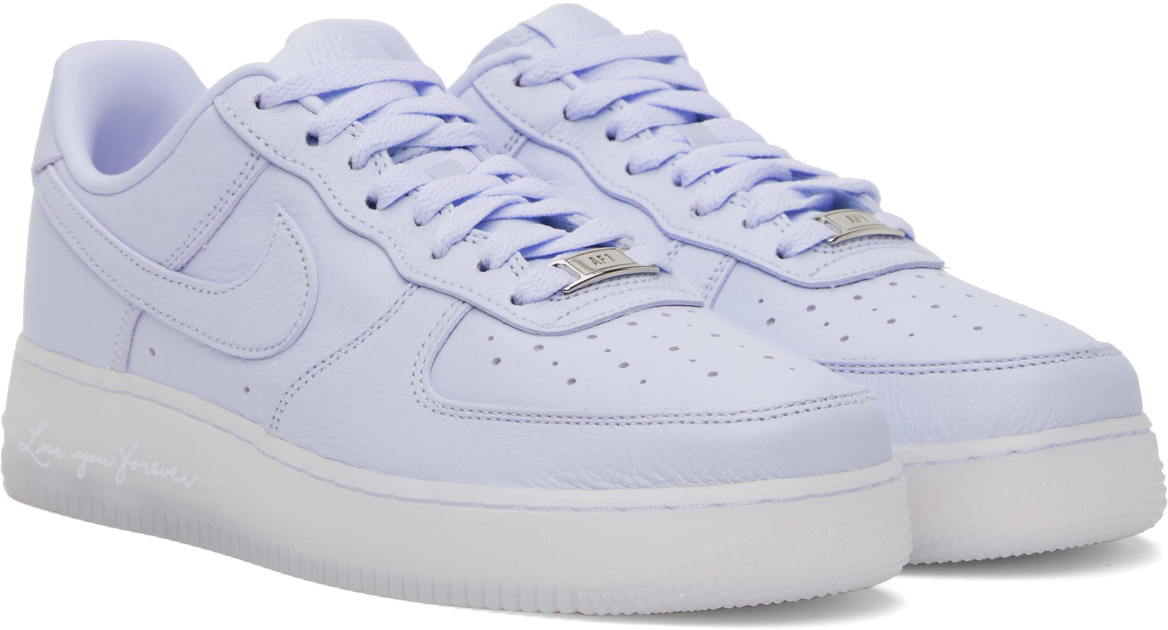 Nocta Air Pink Blue And Purple Air Force Ones Nike Nocta Edition - Main Image