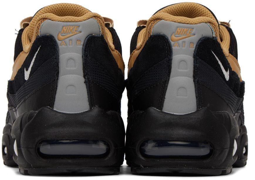 Nike Black & Gold Air Max 95 Sneakers for Men | Lyst