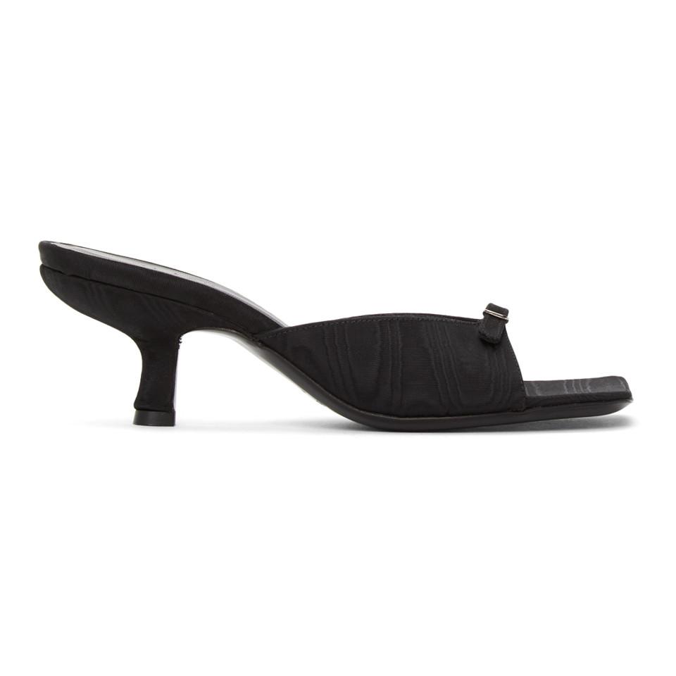 BY FAR Black Erin Kitten Heel  Lyst