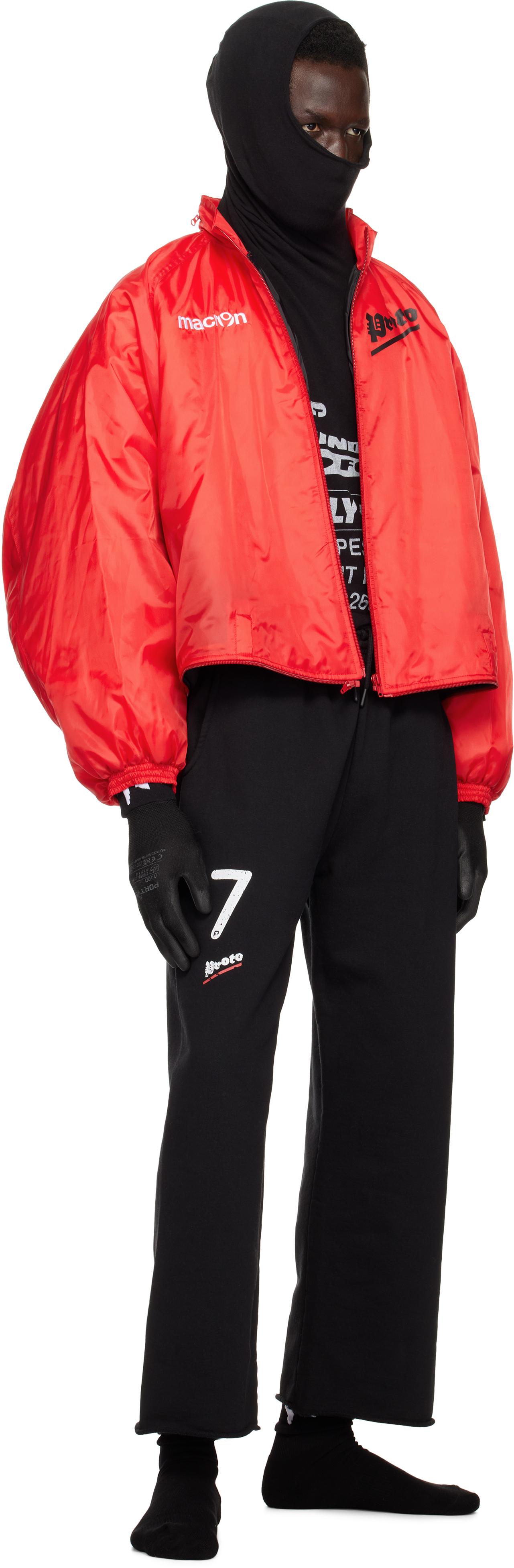 PROTOTYPES Two Way Padded Track Jacket in Red for Men | Lyst PROTOTYPES Two Way Padded Track Jacket in Red for Men | Lyst