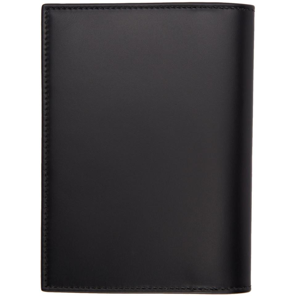 Paul Smith Leather Passport Cover in Black | Lyst