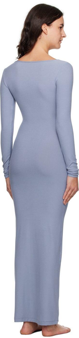 SKIMS Soft Lounge Long-Sleeve Dress - ShopStyle