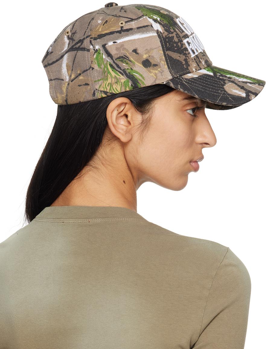 PRAYING Ssense Exclusive 'god's Favorite' Real Tree Cap in PRAYING Ssense Exclusive 'god's Favorite' Real Tree Cap in