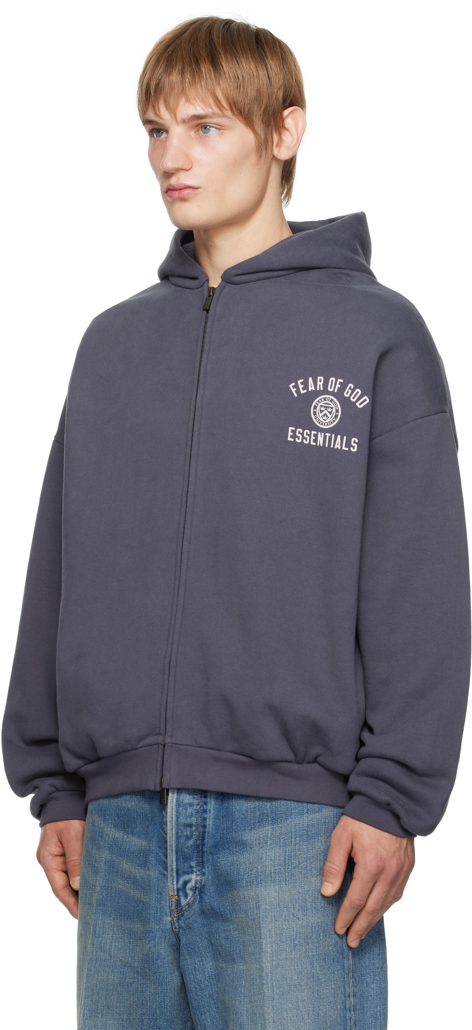 国内発送☆FEAR OF GOD☆HEAVY FLEECE HOODIE/MILITARY Buy Fear of God Essentials Fleece Hoodie Military | Hype Fly