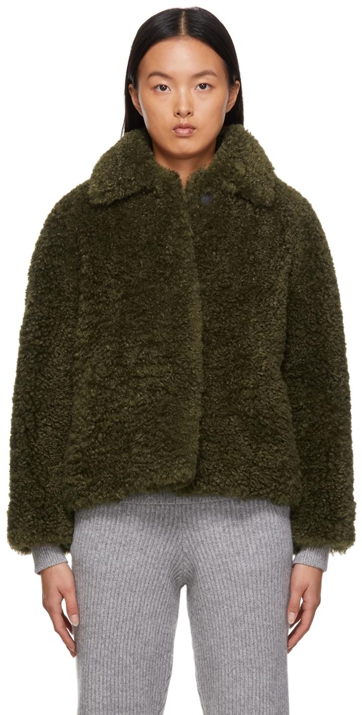 Rag & Bone Hesper Faux Fur Coat Relaxed Fit Coat in Natural | Lyst