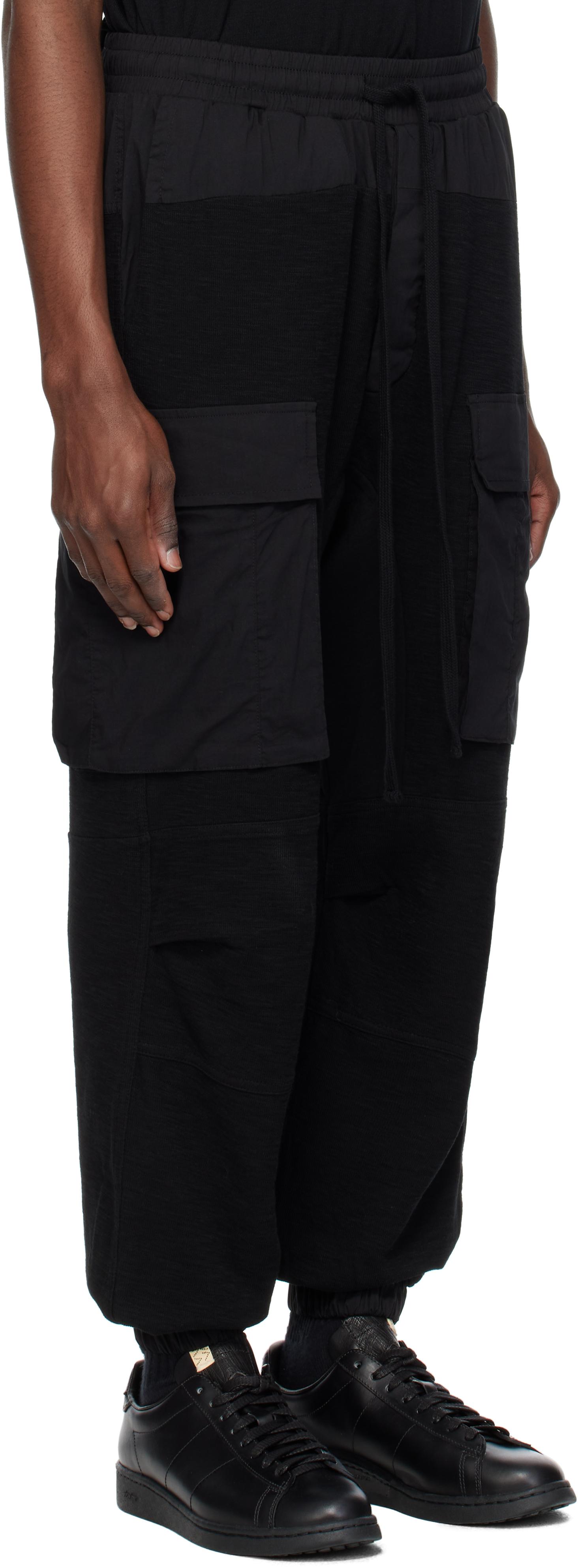 【関税込み】thom/krom ブラック M ST 441 カーゴパンツ THOM KROM - M ST 441 MEN WIDE CARGO PANTS BLACK – SUUS
