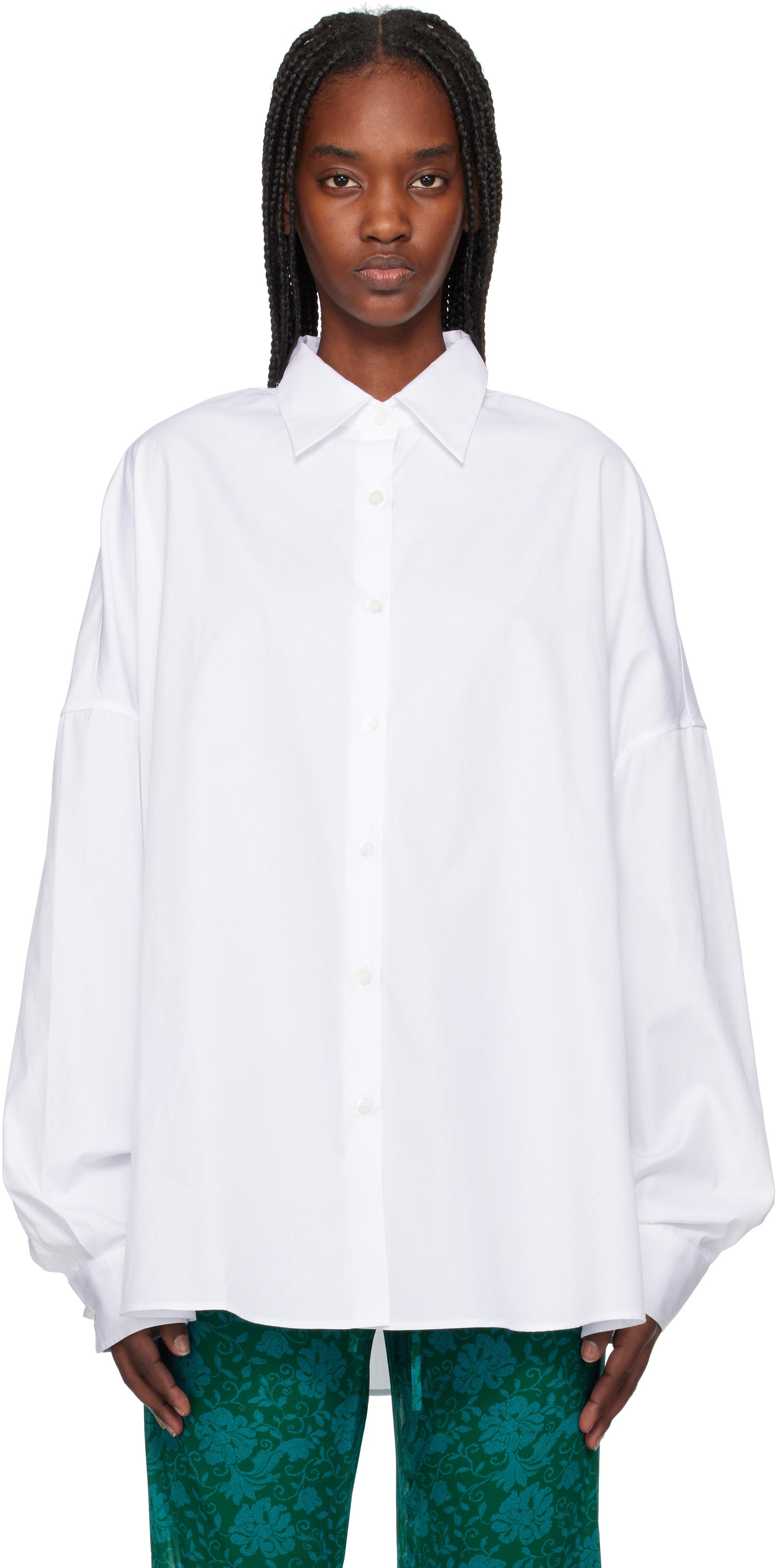 ホワイト Dries Van Noten トップス レディース | Lyst