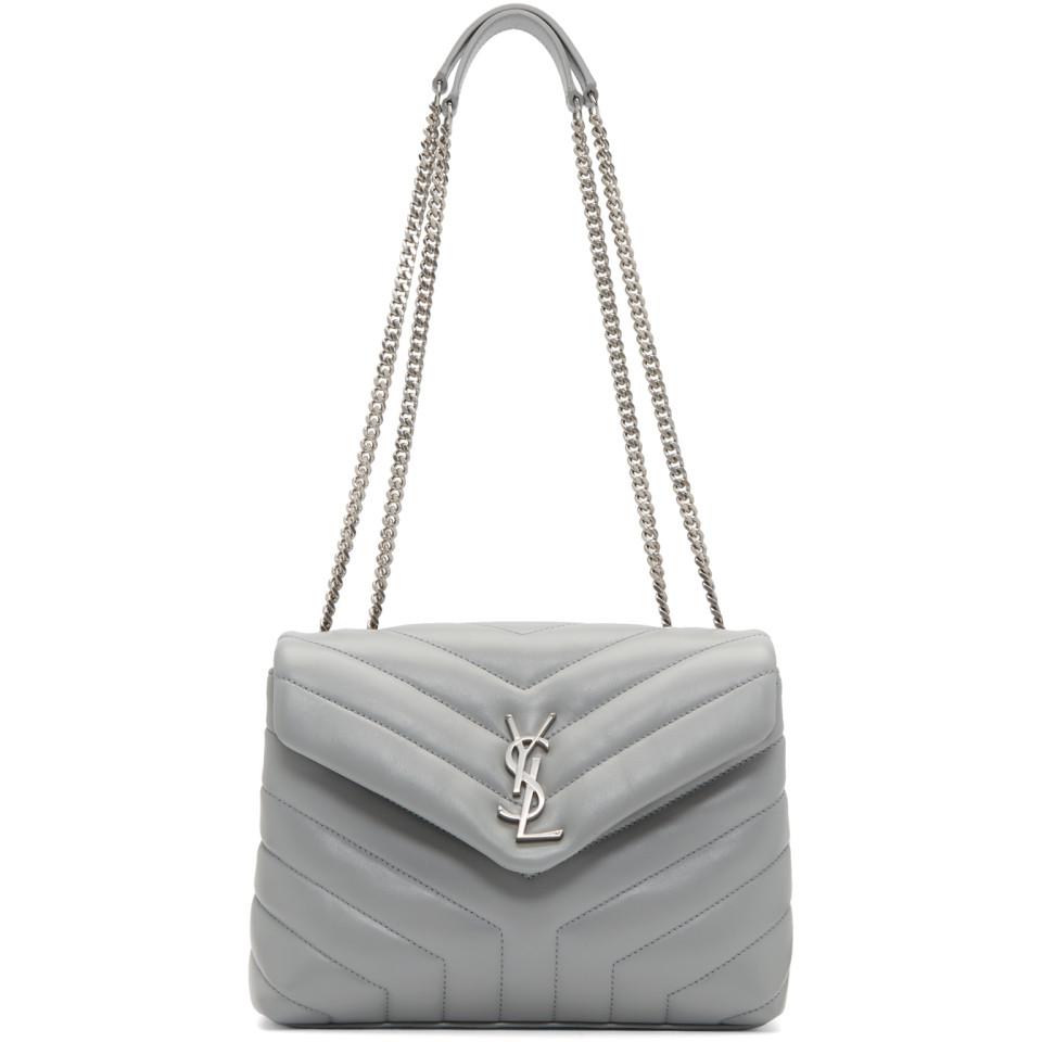 ysl loulou small grey