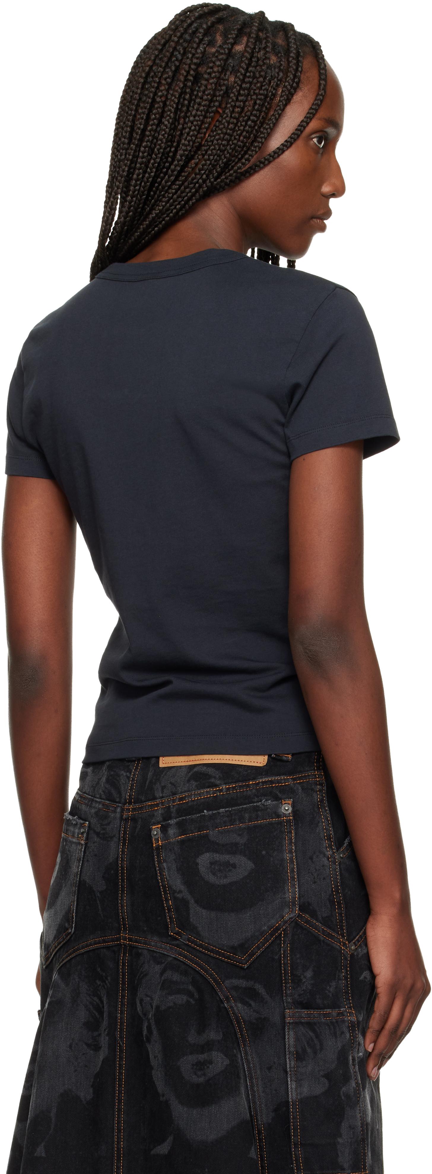 VAQUERA Bullet Bra T-Shirt in Black | Lyst