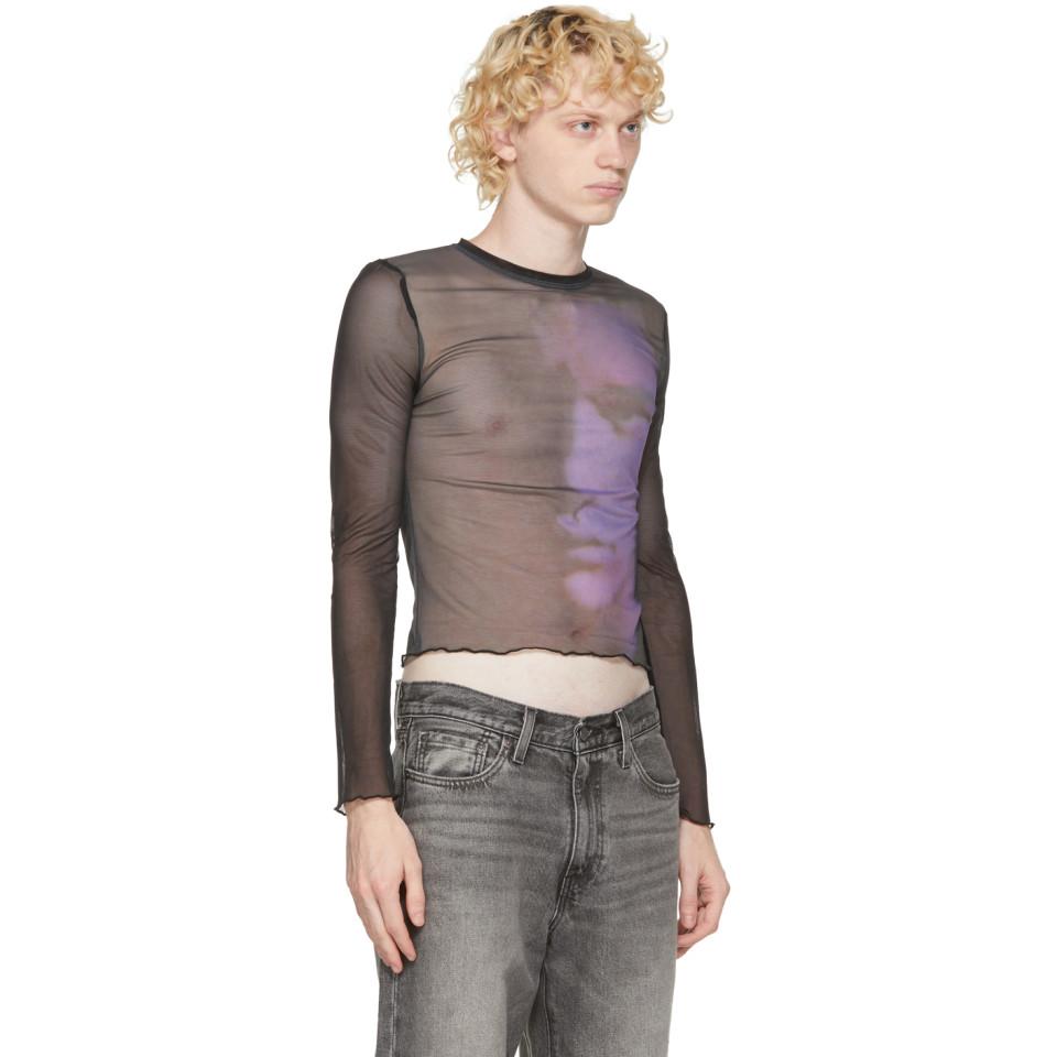 Marc Jacobs Black Heaven By Duval Mesh Shirt for Men | Lyst